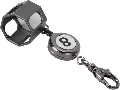 Retractable Pool Chalk Holder - Belt Clip Billiard Cue Chalk Box, Practical Tool for Table Billiards Accessories in Kuwait