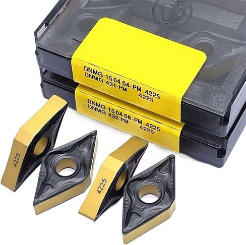 أداة مخرطة Carbide القابلة للفهرسة DNMG150404 DCMG150408 PM 4225 أدوات التدوير الخارجية أدوات قطع CNC CNC (الحجم: DNMG150404 PM 4225) in Kuwait