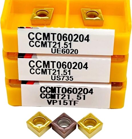 أداة مخرطة Carbide القابلة للفهرسة CCMT060204 15TF 6020 735 CNC أداة تحول داخلية الأداة Carbide Milling Tool قطع الأجزاء (الحجم: CCMT060204 735) in Kuwait