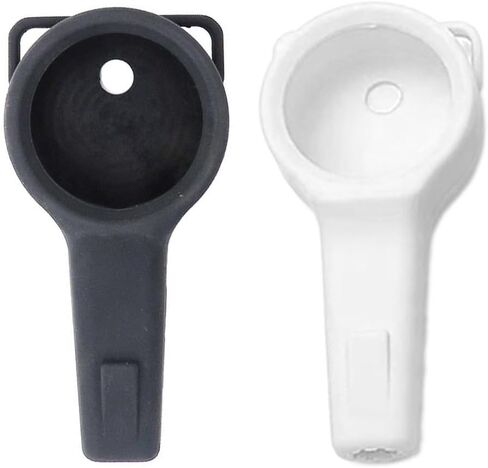 Professional for SCUBA Diving Pressure Gauge Protector for EPDM Rubber Cover With Dual Eyelets For Underwater Equipment Protection 5cm Diameter Pressure Gauge Case White Black(Black) in Saudi Arabia
