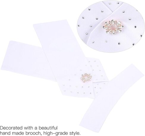 Horse Riding Stock Tie Equestrian Competition Neckwear Pre Tied Riding Stock Tie for Cotton Horse Show Tie Equestrian Show Contest in Saudi Arabia