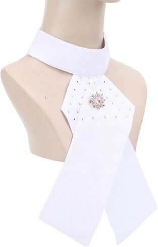 Horse Riding Stock Tie Equestrian Competition Neckwear Pre Tied Riding Stock Tie for Cotton Horse Show Tie Equestrian Show Contest in Saudi Arabia