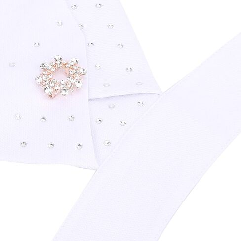 Horse Riding Stock Tie Equestrian Competition Neckwear Pre Tied Riding Stock Tie for Cotton Horse Show Tie Equestrian Show Contest in Saudi Arabia