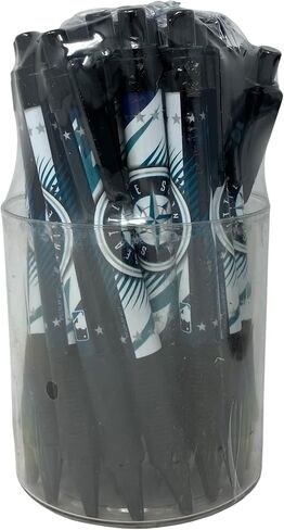Pro Specialities Group MLB Seattle Mariners 24-Pack Tub Pens- Great Stocking المعاناة ومفضلات الحفلات in Saudi Arabia