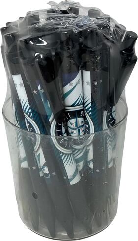 Pro Specialities Group MLB Seattle Mariners 24-Pack Tub Pens- Great Stocking المعاناة ومفضلات الحفلات in Saudi Arabia