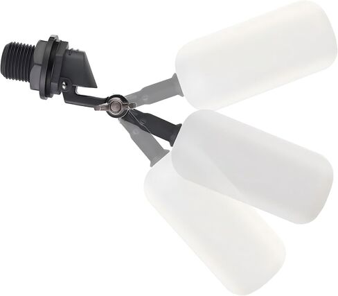 YajuPavilion"1/2 Inch AquaPulse Automatic Water Filler – Adjustable Float Ball Valve for Ponds & Livestock Troughs – Automatic Water Level Control – Durable Plastic – Easy Install (3-Pack)" in Saudi Arabia