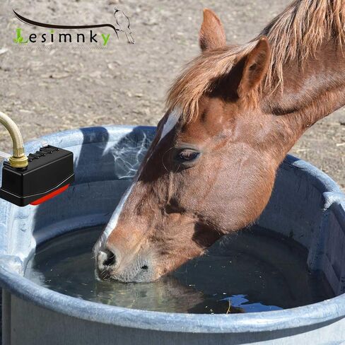 Water Trough Float Valve for Stock Tank, Automatic Water Level Control Valve for Livestock Water Trough Float Valve Fits Standard 3/4" Garden Hose for Tank, Swimming Pool, Pond, Livestock Troughs in Saudi Arabia