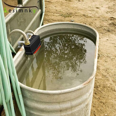 Water Trough Float Valve for Stock Tank, Automatic Water Level Control Valve for Livestock Water Trough Float Valve Fits Standard 3/4" Garden Hose for Tank, Swimming Pool, Pond, Livestock Troughs in Saudi Arabia