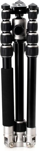 Benro Mefoto Roadtrip Travel Tripod و Ballhead و Monopod باللون الأسود ، 1 سلسلة من الألومنيوم ، 4 أقسام أرجل ، أقفال الساق الملتوية ، حالة حمل مبطنة (BMRTABLK) in Kuwait
