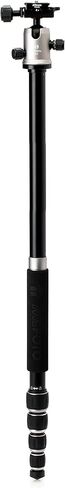 Benro Mefoto Roadtrip Travel Tripod و Ballhead و Monopod باللون الأسود ، 1 سلسلة من الألومنيوم ، 4 أقسام أرجل ، أقفال الساق الملتوية ، حالة حمل مبطنة (BMRTABLK) in Kuwait