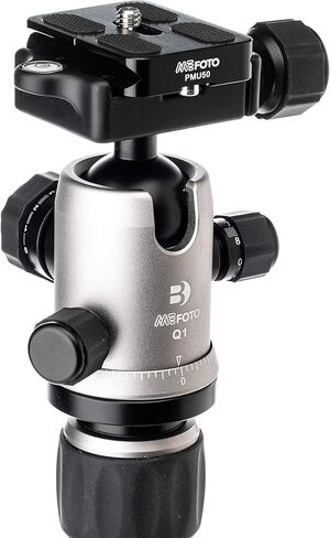 Benro Mefoto Roadtrip Travel Tripod و Ballhead و Monopod باللون الأسود ، 1 سلسلة من الألومنيوم ، 4 أقسام أرجل ، أقفال الساق الملتوية ، حالة حمل مبطنة (BMRTABLK) in Kuwait
