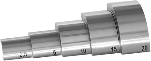 NDT UT TEST COLLS 1018 CORBON CORBON CORCED 5-Step COLLE لقياس سماكة الموجات فوق الصوتية (0.100-0.500 SS) in Kuwait
