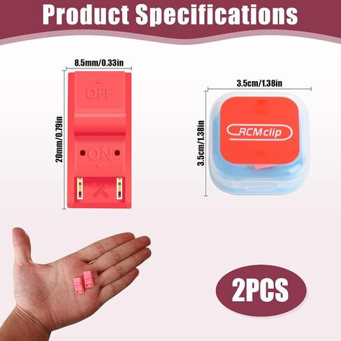 RCM Jig Clip Short for Nintendo Switch RCM Loader Jig Short Circuit Tools for Switch Recovery Mode Short Circuit Tools Connector for NS Recovery Mode Power Tool Accessory Jigs With Box (Red) in Saudi Arabia