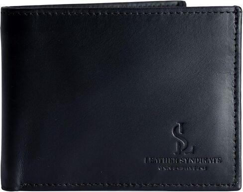 Bifold Wallet for Men with Premium Cowhide Leather Slim Wallet, Minimalist Design, Multiple Card Slots, Stylish Durable Gift-Ready Men’s Wallet (Brown) in Saudi Arabia