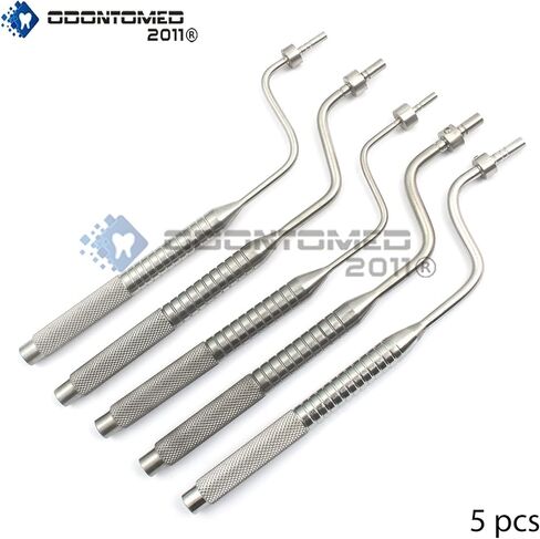 Odontomed2011 Osteotomes مقعر قرف السنان الجيوب الأنفية رفع العظم انتشار الفولاذ المقاوم للصدأ 5 PCS ODM in Saudi Arabia