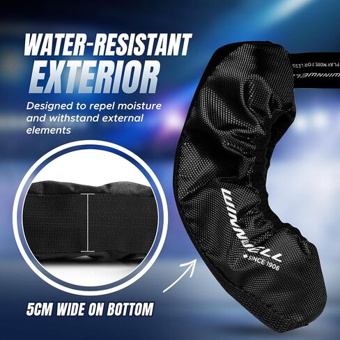 Winnwell Premium Skate Guards Protective, Cut-Resistant, Water-Resistant Covers for Ice Hockey and Figure Skates in Saudi Arabia