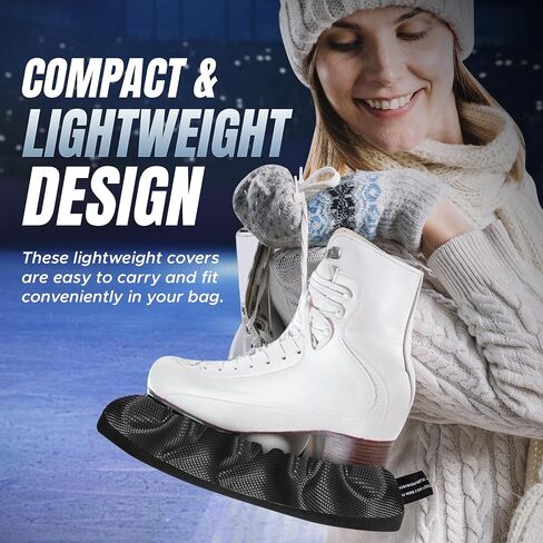 Winnwell Premium Skate Guards Protective, Cut-Resistant, Water-Resistant Covers for Ice Hockey and Figure Skates in Saudi Arabia