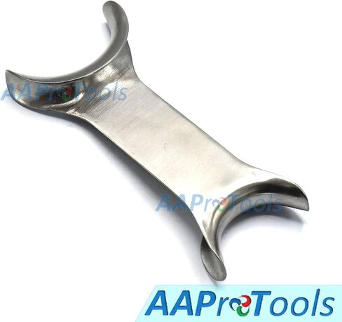 Dental Cheek Retractor 4.5" Surgi Orthodontics Double Sided Stainless Steel Instruments in Saudi Arabia