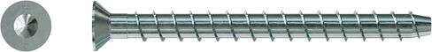 Simpson Strong-Tie THD37500CS Titen HD 3/8 in. x 5 in. Zinc-Plated Countersunk Head Heavy-Duty Screw Anchor (50-Qty) in Saudi Arabia