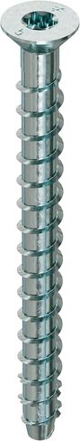 Simpson Strong-Tie THD37500CS Titen HD 3/8 in. x 5 in. Zinc-Plated Countersunk Head Heavy-Duty Screw Anchor (50-Qty) in Saudi Arabia
