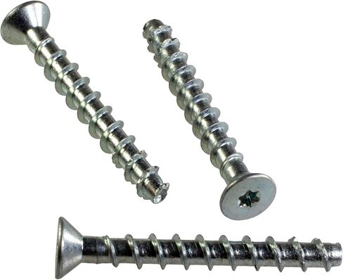 Simpson Strong-Tie THD37500CS Titen HD 3/8 in. x 5 in. Zinc-Plated Countersunk Head Heavy-Duty Screw Anchor (50-Qty) in Saudi Arabia