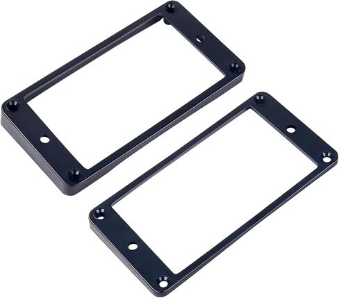 Banworks Humbucker Rings Plastic Slanted Top Curved Bottom Humbucker Pickup Covers 7.5x10mm Guitar Pickup Frame for Epiphone Les Paul LP Style Electric Guitars Pack of 2 JT/SYQG-20 Cream in Saudi Arabia