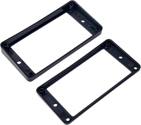 Banworks Humbucker Rings Plastic Slanted Top Curved Bottom Humbucker Pickup Covers 7.5x10mm Guitar Pickup Frame for Epiphone Les Paul LP Style Electric Guitars Pack of 2 JT/SYQG-20 Cream in Saudi Arabia