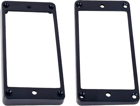 Banworks Humbucker Rings Plastic Slanted Top Curved Bottom Humbucker Pickup Covers 7.5x10mm Guitar Pickup Frame for Epiphone Les Paul LP Style Electric Guitars Pack of 2 JT/SYQG-20 Cream in Saudi Arabia