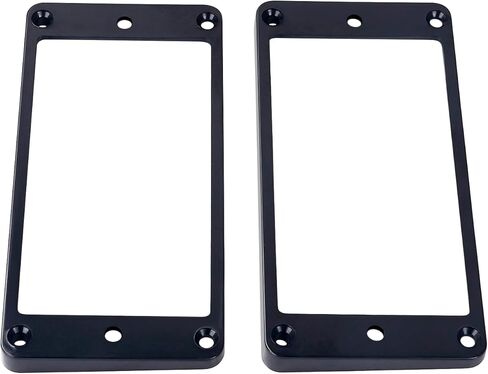 Banworks Humbucker Rings Plastic Slanted Top Curved Bottom Humbucker Pickup Covers 7.5x10mm Guitar Pickup Frame for Epiphone Les Paul LP Style Electric Guitars Pack of 2 JT/SYQG-20 Cream in Kuwait