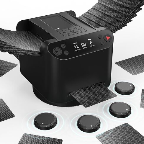 2025Newsmart 3-in-1 ، وتوليد البطاقات التلقائي والوكيل مع 4 أجهزة تحكم عن بعد ، 180 درجة/360 درجة مع التحكم في الاتجاه ثنائي الاتجاه ، فائق ، قابلة للشحن ، دعم 12 لاعبًا لـ UNO ، تكساس هولد ، المرحلة 10 in Kuwait
