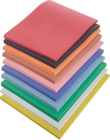 Prang (Formerly Art Street) Construction Paper, 10 Assorted Colors, Standard Weight, 9" x 12", 500 Sheets in Kuwait