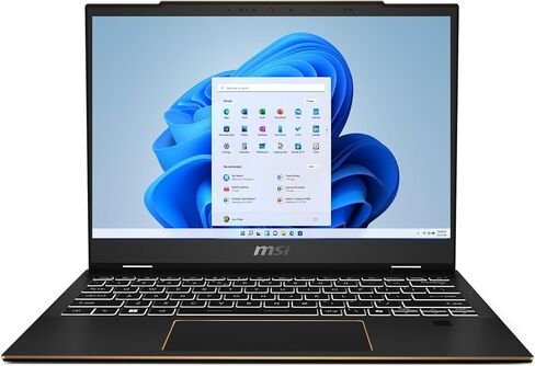 MSI Summit E16 AI Studio A1VETG-036US 16" WQXGA 165Hz 2-in-1 Touchscreen Laptop, Intel Core Ultra 7-155H 3.8GHz, 32GB RAM, 1TB SSD, NVIDIA GeForce RTX 4050 6GB, Windows 11 Pro, Ink Black in Kuwait