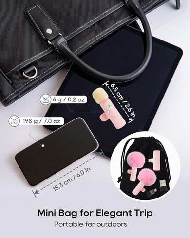 USB C Phone Microphone for iphone Android Tablet ipad PC Wireless Lavalier Mini Mic for Content Creator Video Recording Vlogging Youtube Tiktok Podcast Interview Usbc Microphones Small Mics Rose Pink in Saudi Arabia
