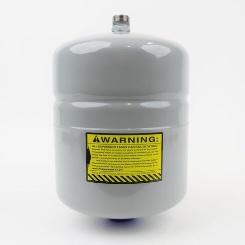 الخزان الحراري NEO-Pure 0.52 غال-3/4 "Mnpt-يحافظ على ضغط آمن لسخانات المياه مع منع حدوث تدفق خلفي ، واللهى البوتيل والتشطيب المقاوم للتآكل (أبيض) in Kuwait