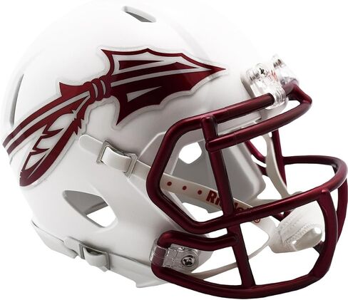 ولاية فلوريدا وايت 2023 NCAA RIDDELL SPEED MINI FOURINGURE خوذة in Saudi Arabia