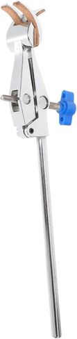 ABOOFAN 4 Prong Cork Lined Laboratory Clamp Adjustable Iron Prong Holder for Various Flask Necks Sturdy and Reliable for Extended Laboratory Use in Saudi Arabia