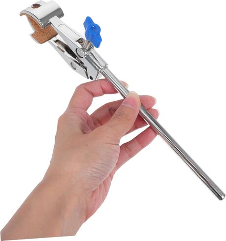 ABOOFAN 4 Prong Cork Lined Laboratory Clamp Adjustable Iron Prong Holder for Various Flask Necks Sturdy and Reliable for Extended Laboratory Use in Saudi Arabia