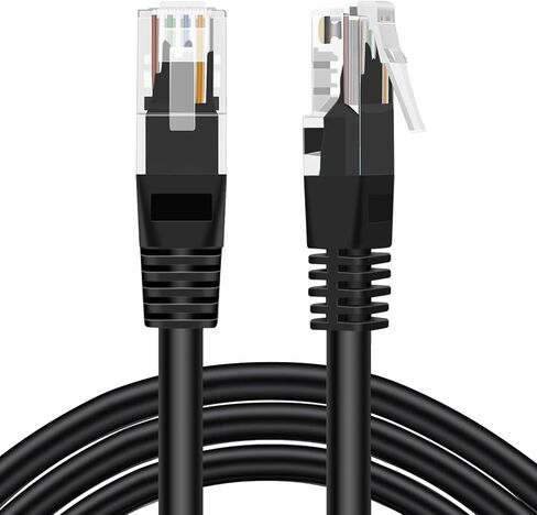 TNP Cat 5e Ethernet Cable 50ft ، Cat 5 Internet Patch Cable Cat5e Cable RJ45 Connector LAN Network Cable5 Wire Patch Cord Snagless Computer Wire (50 Foot Blue) in Kuwait