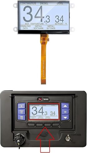 شاشة LCD متوافقة مع الناقل Transicold X4 7500 7300 x3 in Saudi Arabia