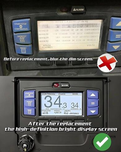 شاشة LCD متوافقة مع الناقل Transicold X4 7500 7300 x3 in Saudi Arabia