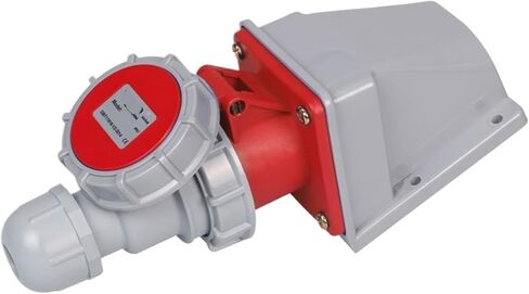 IP67 waterproof industrial aviation male and female docking four-core 32A three-phase explosion-proof socket 220(Connector set) in Saudi Arabia