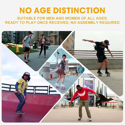 Portable Drift Skateboard-Split Design with 7-Ply Maple Freeskates, Anti-Slip Grip Tape & Premium PU Wheels High-End Bearings for Road Surfing & Drifting in Saudi Arabia