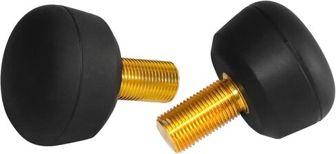 Roller Skate Adjustable Rubber Toe Stoppers, 1 Pair Roller Skates Brake with Screws Replacement Skate Accessories in Saudi Arabia