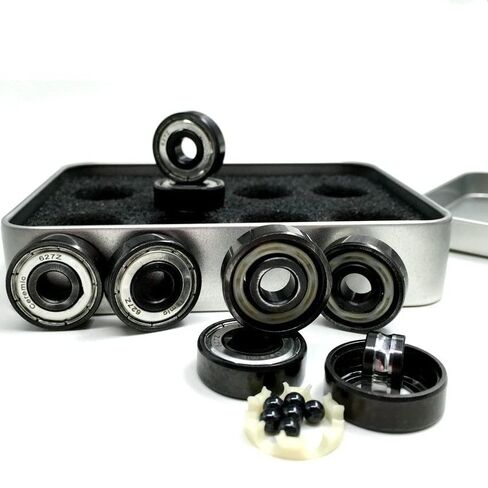 627Z التزلج الفني يحمل 7 × 22x7mm 6 محامل كرة سيراميك محامل التزلج على التزلج على التزلج 627 ABEC-11 (16pcs SI3N4 627Z) in Kuwait