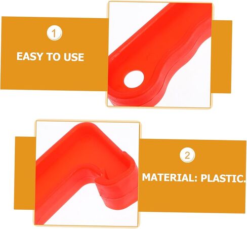 aboofan 5pcs دلو الغطاء البلاستيكي أدوات التنبؤ أدوات غطاء لطلاء يمكن دلو المكتب المنزلي in Saudi Arabia