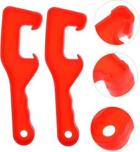 aboofan 5pcs دلو الغطاء البلاستيكي أدوات التنبؤ أدوات غطاء لطلاء يمكن دلو المكتب المنزلي in Saudi Arabia