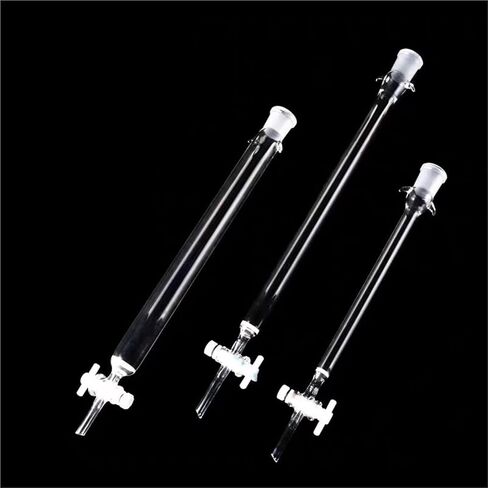 1PCS LAB 24# GLASS SALL CORE CORMEROGRAPHER COMMORT مع PTKER STANDIC و PTFE PISTON 16 22 30 40 * 200 300 400MM (30 × 400 مم- CALIBER24) in Kuwait