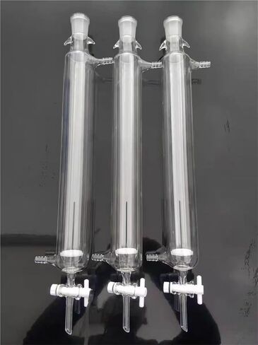 1PCS LAB 24# GLASS SALL CORE CORMEROGRAPHER COMMORT مع PTKER STANDIC و PTFE PISTON 16 22 30 40 * 200 300 400MM (30 × 400 مم- CALIBER24) in Kuwait