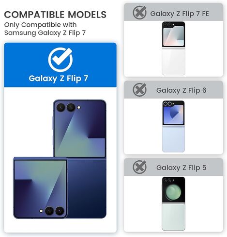 خضار لـ Galaxy Z Flip 6 CASE ، 360 ° RING RING KICKSTAND & CLIP CLIP الحافظة وحماية شاشة الكاميرا الزجاجية المقسى وحماية المفصلات ، علبة مقاومة للصدمات لـ Samsung Flip 6 5G - Black in Kuwait