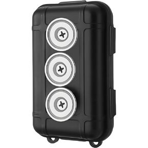 Magnetic Key Holder for Car, Hide A Key Outside Magnetic Key Box, Waterproof Secure Car Key Case with Strong Magnets for Under Car,Outdoor Travel,Spare Key Hider for Home in Kuwait